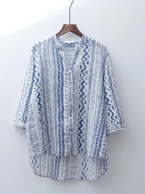 Повседневный женский топ из хлопка и льна ort Sve V-Ne с принтом, свободный крой, топ средней длины на пуговицах, этнический топ, маленький утюг
Повседневный женский топ из хлопка и льна ort Sve V-Ne с принтом, свободный крой, топ средней длины на пуговицах, этнический топ, маленький утюг