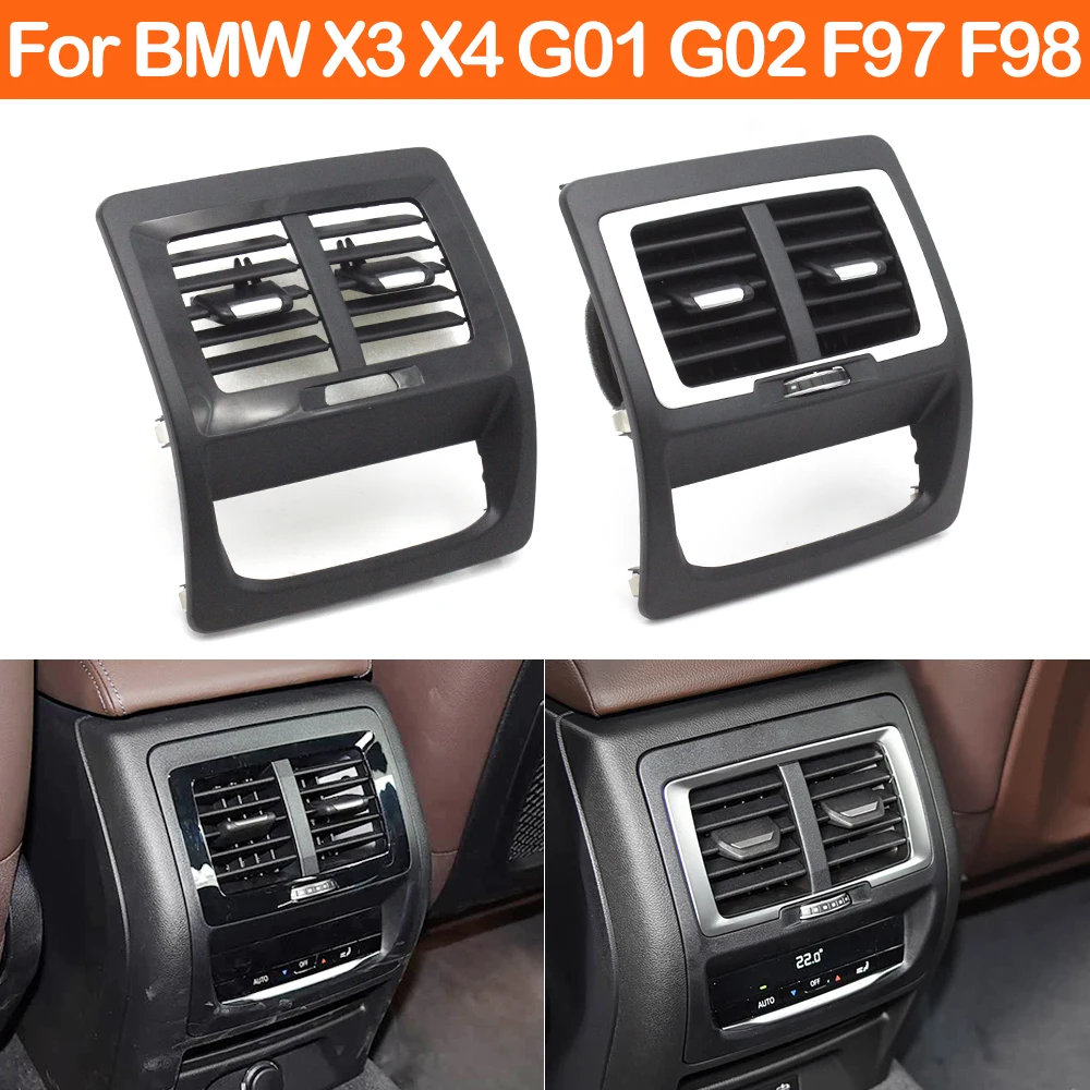 Car Rear AC Vent Grille Panel Air Conditioning Complete Assembly For BMW X3 X4 G01 G08 G02 F97 F98 64229363822 64227910859
Car Rear AC Vent Grille Panel Air Conditioning Complete Assembly For BMW X3 X4 G01 G08 G02 F97 F98 64229363822 64227910859