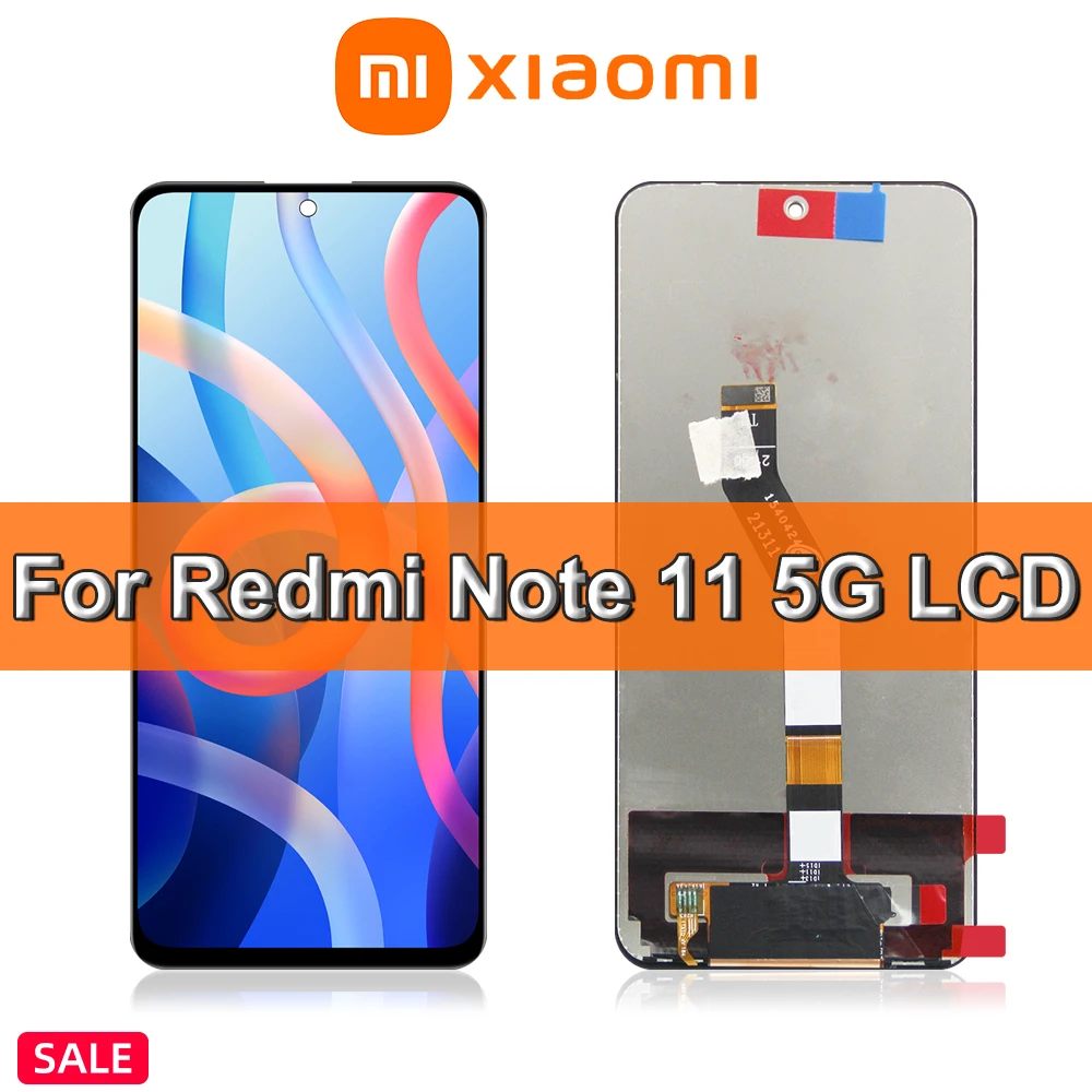6.6" Original For Xiaomi Redmi Note 11 5G LCD Display Replacement Touch Screen Digitizer Replacement For Redmi Note11 5G Display
6.6" Original For Xiaomi Redmi Note 11 5G LCD Display Replacement Touch Screen Digitizer Replacement For Redmi Note11 5G Display