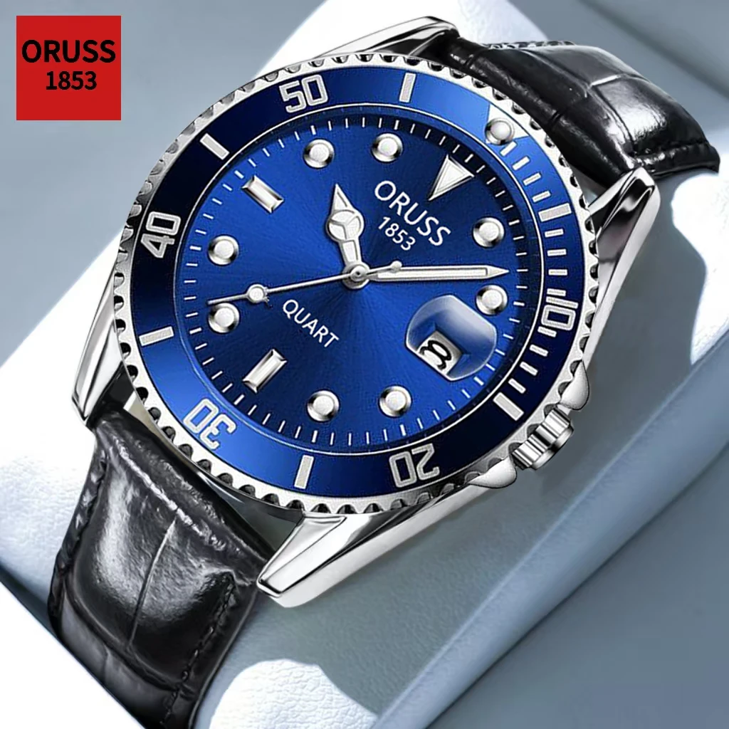 ORUSS Original Luxury Quartz Luminous Watch Men's Watch for Men Freeshiping Fashion Wristwatches Stainless Steel Waterproof New
ORUSS Original Luxury Quartz Luminous Watch Men's Watch for Men Freeshiping Fashion Wristwatches Stainless Steel Waterproof New