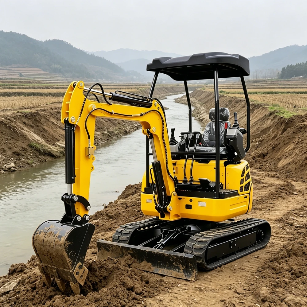 Mini Excavator Construction 1.0Ton 1.8Ton 2.5Ton 3.0Ton Manufacturer direct sales Diesel engine CE Diggers Energy Saving
Mini Excavator Construction 1.0Ton 1.8Ton 2.5Ton 3.0Ton Manufacturer direct sales Diesel engine CE Diggers Energy Saving