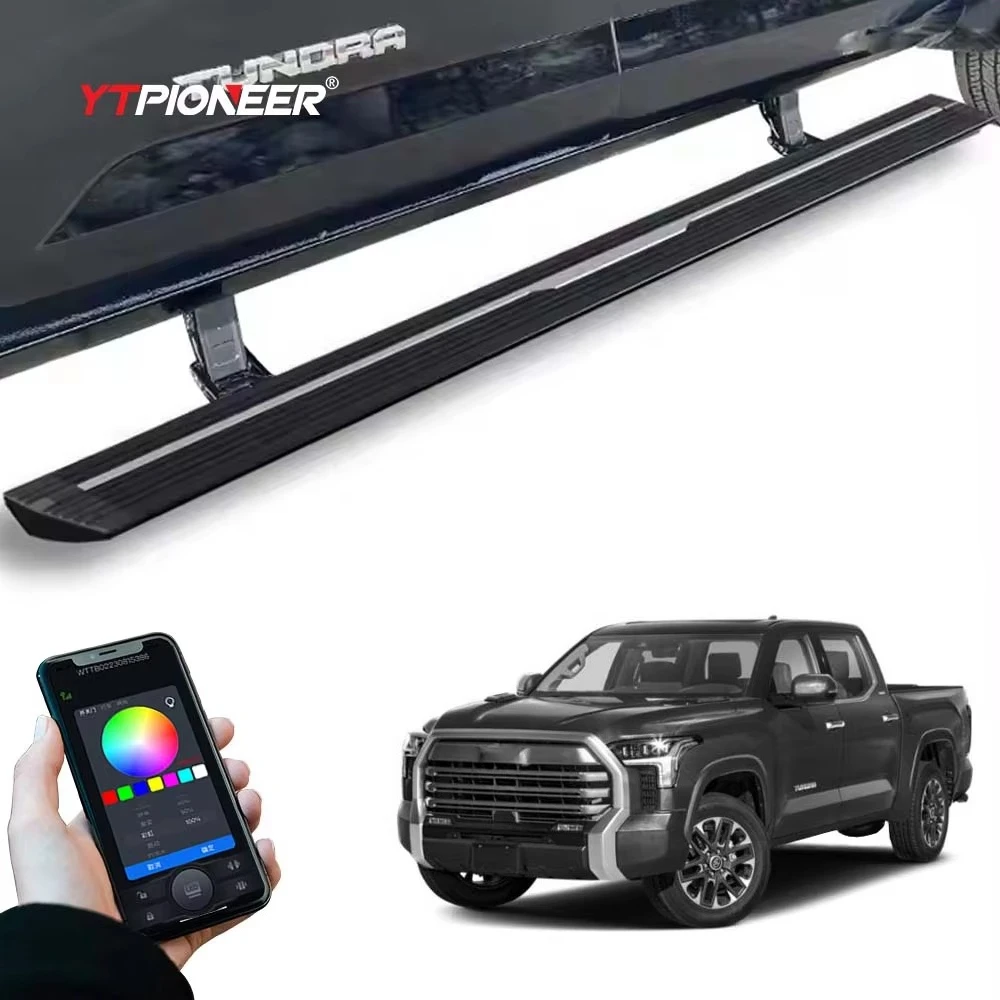 Power Automatic Foot Running Boards For Toyota Tundra TRD 2008-2025 Electric Side Steps For 2022-2025 For Toyota Truck
Power Automatic Foot Running Boards For Toyota Tundra TRD 2008-2025 Electric Side Steps For 2022-2025 For Toyota Truck
