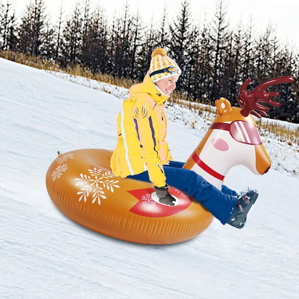 1 pc Inflatable Tube Durable Pvc Snow Sled For Winter Outdoor Sports Wear-Resistant Deer Design Snow Sled Tube
1 pc Inflatable Tube Durable Pvc Snow Sled For Winter Outdoor Sports Wear-Resistant Deer Design Snow Sled Tube