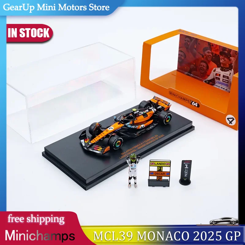 New In Stock Minichamps 1:64 Mclaren F1 Mcl39 Monaco Gp 2025 Champion #4 Simulation Alloy Miniature Model Doll Toy Kids Gift
New In Stock Minichamps 1:64 Mclaren F1 Mcl39 Monaco Gp 2025 Champion #4 Simulation Alloy Miniature Model Doll Toy Kids Gift