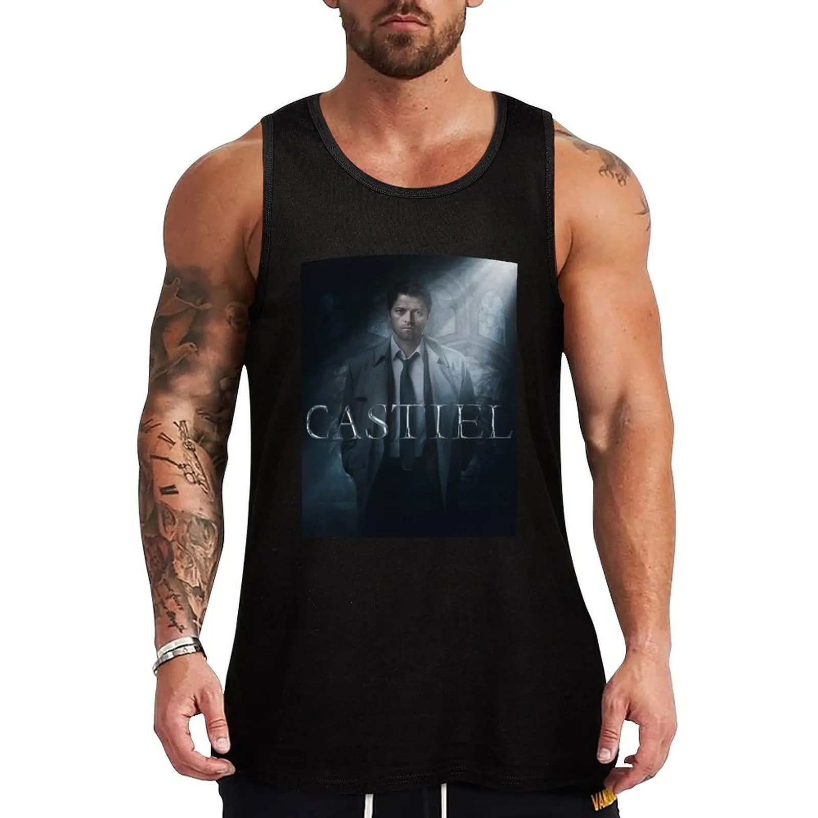 CASTIEL supernatural Tank Top Flexible Tank Top Stretch Fabric Casual Sleeveless
CASTIEL supernatural Tank Top Flexible Tank Top Stretch Fabric Casual Sleeveless