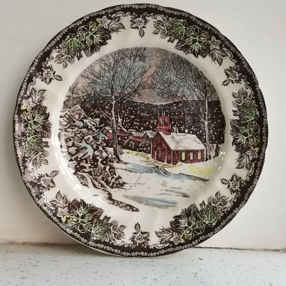 British Manor Series Ceramic Tableware Ceramic Plate Steak Plate Plate Dish Coffee Set
British Manor Series Ceramic Tableware Ceramic Plate Steak Plate Plate Dish Coffee Set