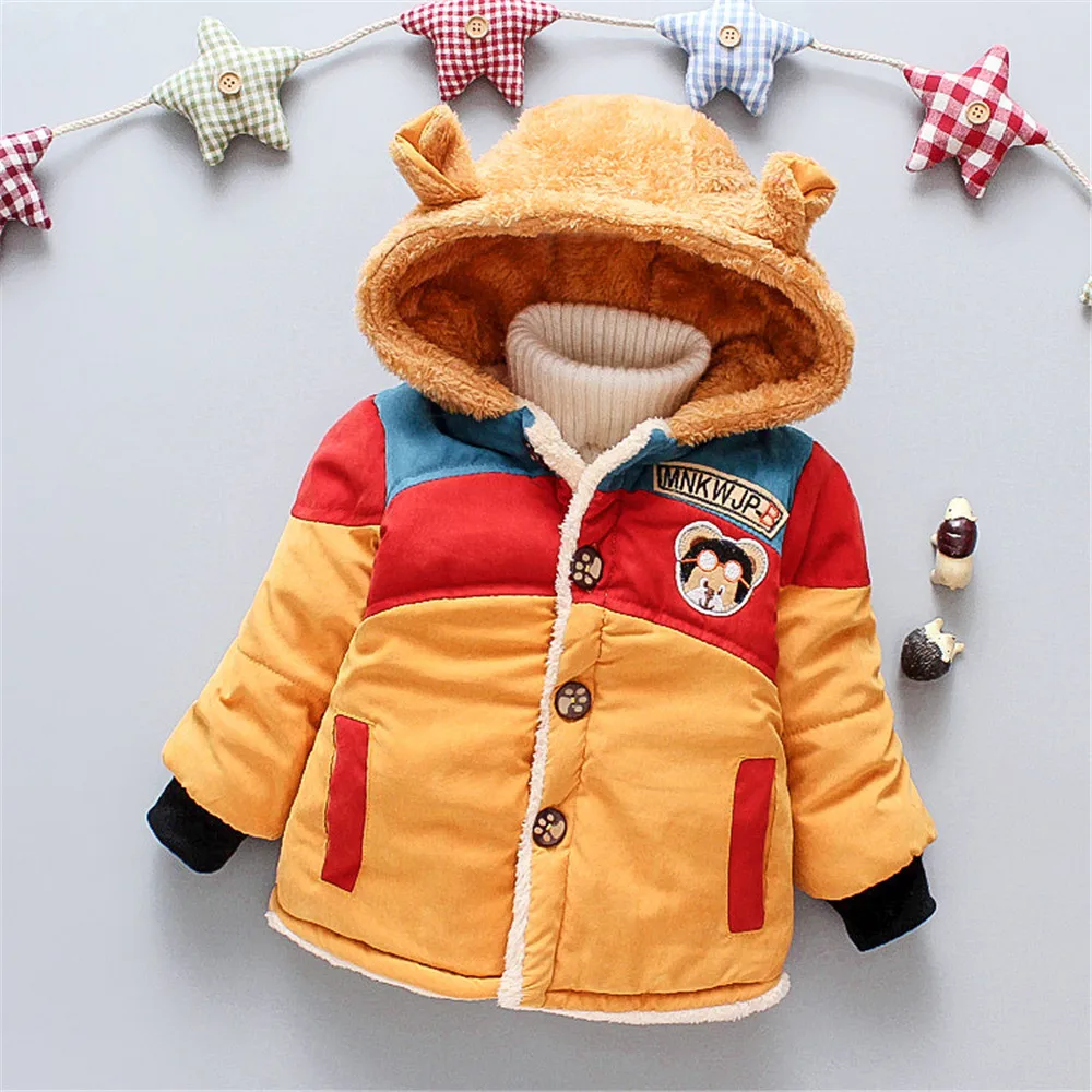 Baby Winter Cotton Coat Cartoon Bear Plus Velvet Thickened Children Jacket Overalls Warm Kids Clothes Toddler Boys Girls Costume
Baby Winter Cotton Coat Cartoon Bear Plus Velvet Thickened Children Jacket Overalls Warm Kids Clothes Toddler Boys Girls Costume