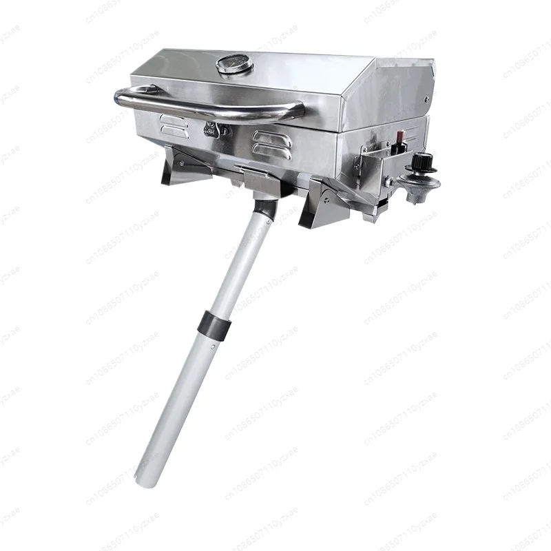 Yacht 304 stainless steel grill with fishing seat plug, height adjustable, vertical gas marine grill
Yacht 304 stainless steel grill with fishing seat plug, height adjustable, vertical gas marine grill