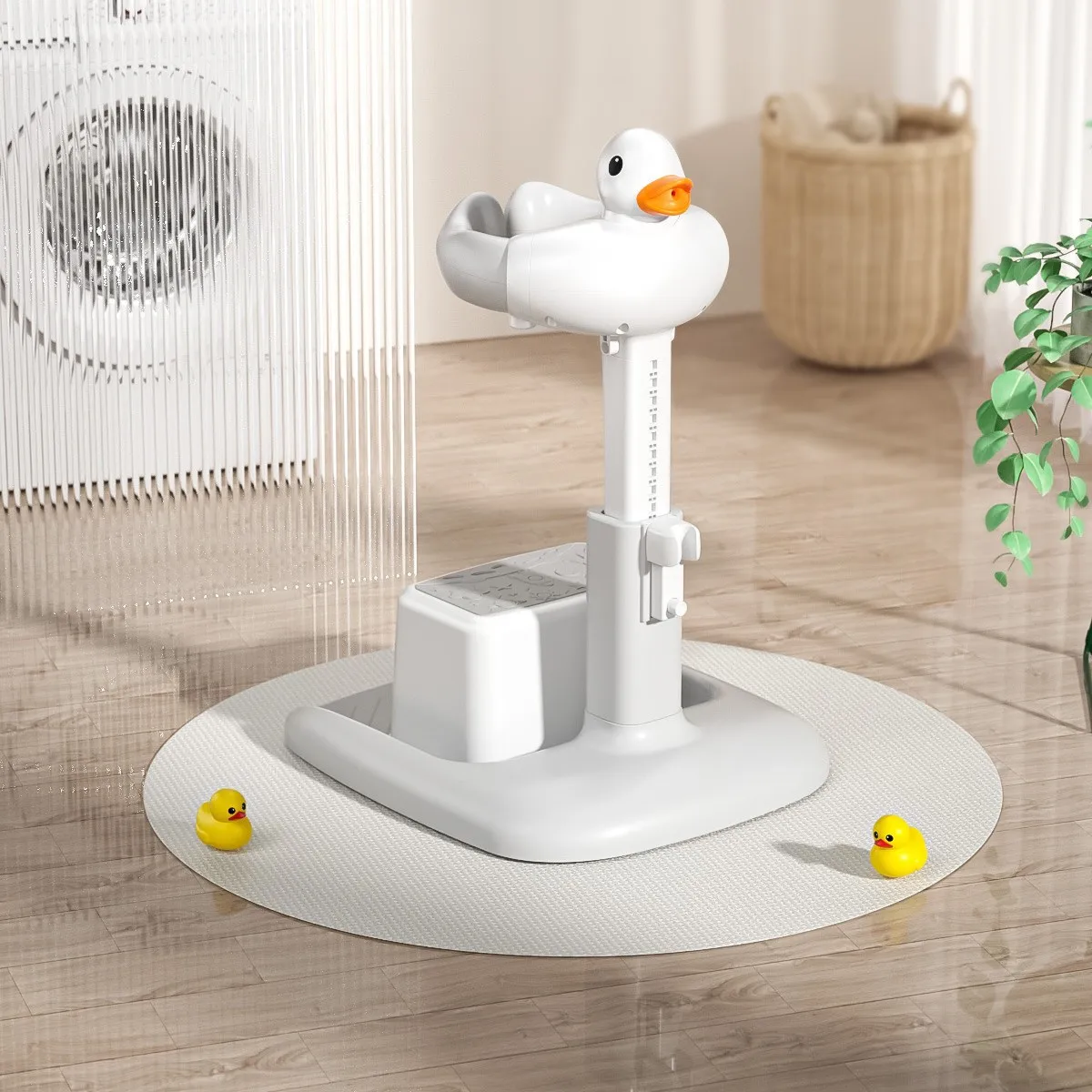 Foldable Baby Bath Support Adjustable Baby Shower Stand Portable Baby Standing Shower Support for Toddler 6 Months & Up A2UB
Foldable Baby Bath Support Adjustable Baby Shower Stand Portable Baby Standing Shower Support for Toddler 6 Months & Up A2UB