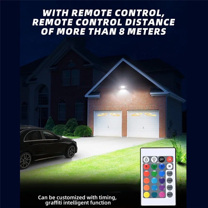 HRBAJ-RGB LED Floodlight AC100-265V IP66 Outdoor Waterproof Spotlight Landscape Lighting For Garden, Patio, Yard
HRBAJ-RGB LED Floodlight AC100-265V IP66 Outdoor Waterproof Spotlight Landscape Lighting For Garden, Patio, Yard