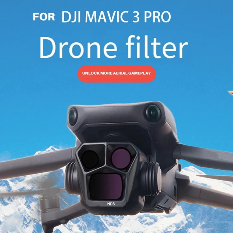 Drone Camera Filter Set For Mavic 3 Pro UV CPL Night Filter CPL ND8 ND16 Night Filters Accessoires
Drone Camera Filter Set For Mavic 3 Pro UV CPL Night Filter CPL ND8 ND16 Night Filters Accessoires