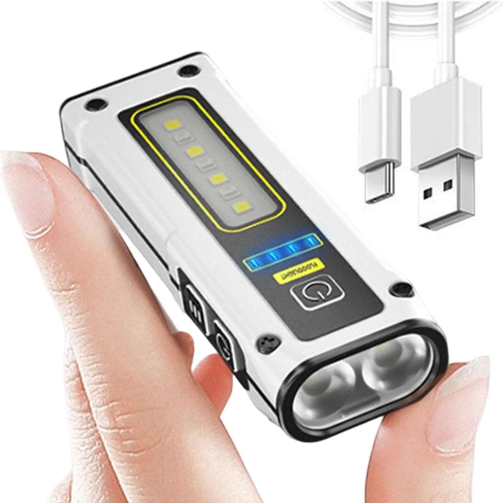 Outdoor LED Pocket Multiple Lighting Modes High Brightness LED Flash Light Camping Supplies Power Bank for Dorm Hiking Fishermen
Outdoor LED Pocket Multiple Lighting Modes High Brightness LED Flash Light Camping Supplies Power Bank for Dorm Hiking Fishermen