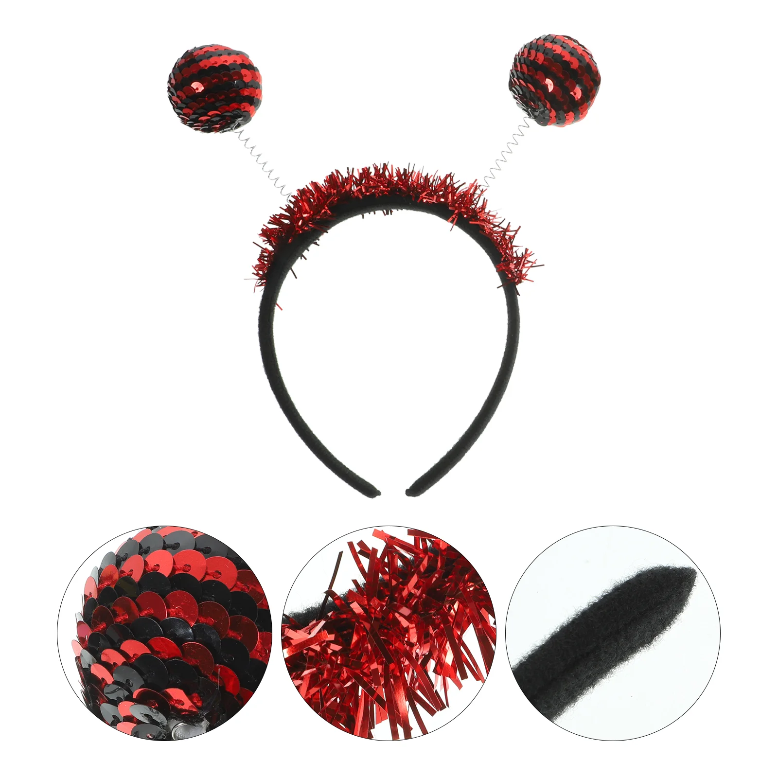 Sequin Three-dimensional Headband Halloween Headwear for Adults Party Headbands Headdress Costumes
Sequin Three-dimensional Headband Halloween Headwear for Adults Party Headbands Headdress Costumes
