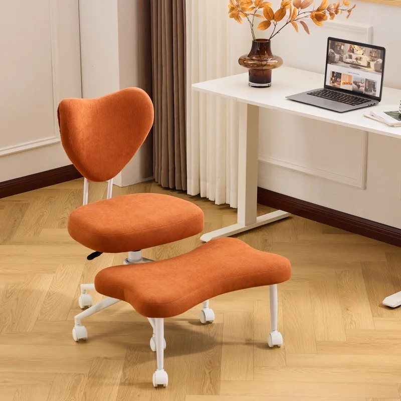 Ergonomic Meditation Chair with Lumbar Support and Adjustable Seat Cushion, Orange
Ergonomic Meditation Chair with Lumbar Support and Adjustable Seat Cushion, Orange