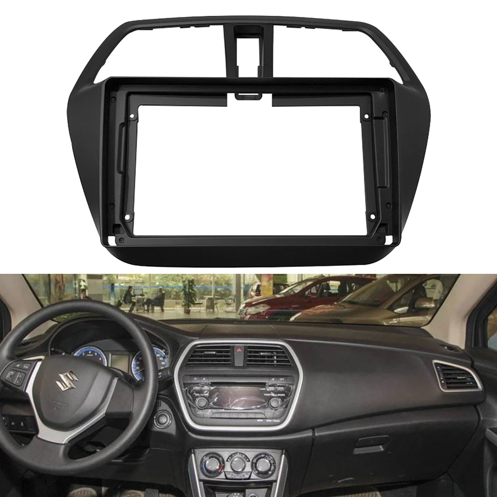 9 INCH Car Radio Fascia Double Din Frame GPS DVD Bezel Panel Dash Installation Kit For Suzuki SX4 S-Cross MP5 Stereo Player
9 INCH Car Radio Fascia Double Din Frame GPS DVD Bezel Panel Dash Installation Kit For Suzuki SX4 S-Cross MP5 Stereo Player