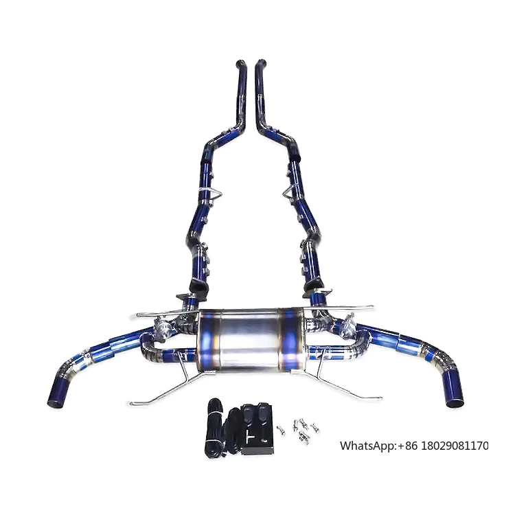 Hot Products Titanium Alloy High Flow Aston Martin Rapide S 6.0L Manifold Valve Exhaust Pipe Downpipe Steel Muffler Valve sound
Hot Products Titanium Alloy High Flow Aston Martin Rapide S 6.0L Manifold Valve Exhaust Pipe Downpipe Steel Muffler Valve sound