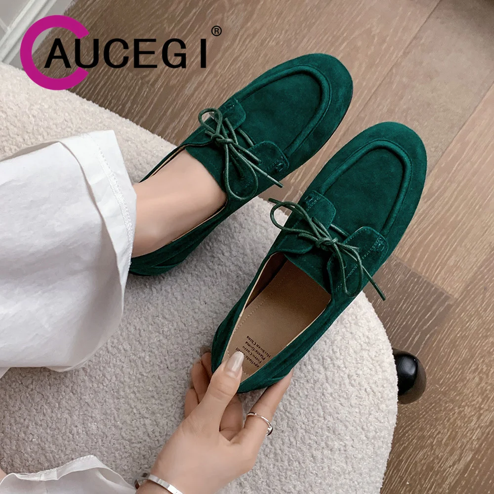 Aucegi Leisure Style Kid Suede Flat Bottom Women Comfortable Lace Up Retro Casual Fashion Classic Style Round Toe Footwear
Aucegi Leisure Style Kid Suede Flat Bottom Women Comfortable Lace Up Retro Casual Fashion Classic Style Round Toe Footwear