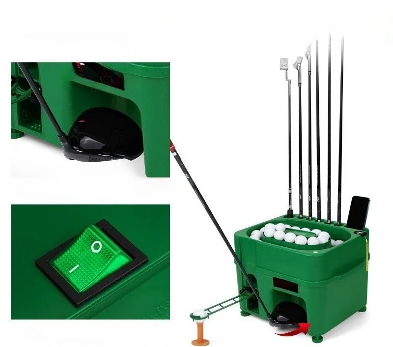 Infrared Induction Tee Machine Indoor Golf Club Stand Multifunctional Tee Machine Tee Box
Infrared Induction Tee Machine Indoor Golf Club Stand Multifunctional Tee Machine Tee Box
