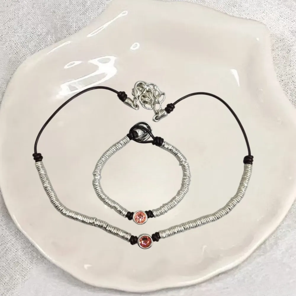 2026 Spring Trendy Versatile Colorful Zircon Bead Bracelet Necklace Two Piece Set Party Gift
2026 Spring Trendy Versatile Colorful Zircon Bead Bracelet Necklace Two Piece Set Party Gift