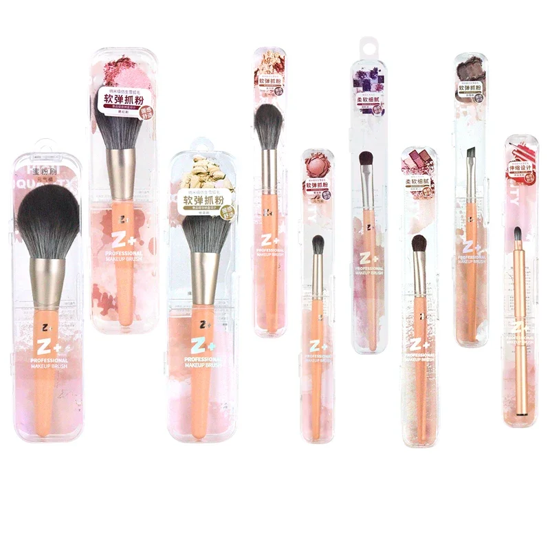 Z+ Professional Makeup Brushes Set - Soft Bristles for Eye Shadow, Powder, Foundation, Contour, and Concealer
Z+ Professional Makeup Brushes Set - Soft Bristles for Eye Shadow, Powder, Foundation, Contour, and Concealer
