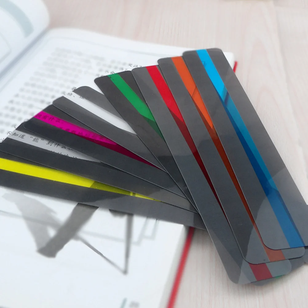 16 Pcs Reading Highlighters Bookmark for Decor Colored Strips Bookmarks Decorative Transparent Waterproof Creative PVC
16 Pcs Reading Highlighters Bookmark for Decor Colored Strips Bookmarks Decorative Transparent Waterproof Creative PVC