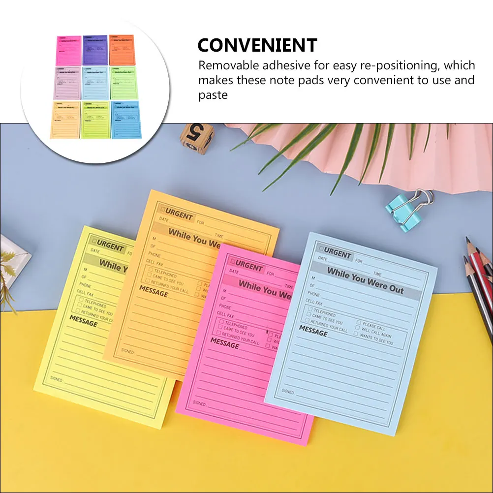 9 Color Fluorescent Paper Pads Portable Memo Stickers Removable Adhesive Office Home Supplies Students Planner
9 Color Fluorescent Paper Pads Portable Memo Stickers Removable Adhesive Office Home Supplies Students Planner