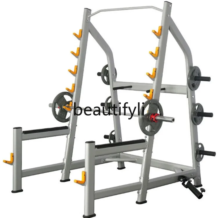 Commercial Fitness Free Squat Rack Half Frame Barbell Bench Press Integrated Weightlifting Bench 
Commercial Fitness Free Squat Rack Half Frame Barbell Bench Press Integrated Weightlifting Bench