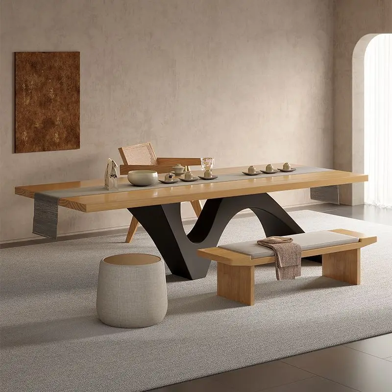 Индивидуальный стол из цельного дерева, чайный столик, встроенный дизайнерский чайный столик двойного назначения для приема, бытовой
Индивидуальный стол из цельного дерева, чайный столик, встроенный дизайнерский чайный столик двойного назначения для приема, бытовой