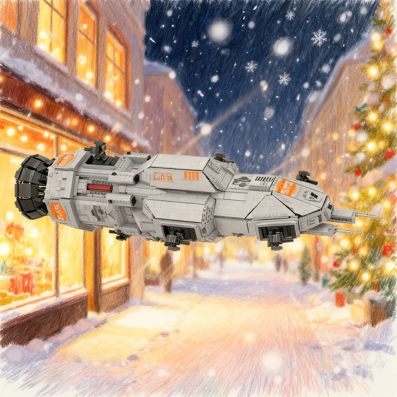 7525 деталей MOC Rocinante S1: Конструктор-модель космического корабля. Креативный подарок для самостоятельной сборки, декор для дома и офиса. Премиум-игрушка для взрослых и детей.
7525 деталей MOC Rocinante S1: Конструктор-модель космического корабля. Креативный подарок для самостоятельной сборки, декор для дома и офиса. Премиум-игрушка для взрослых и детей.