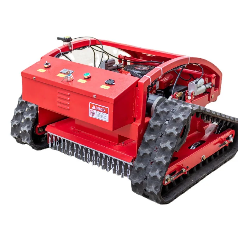 Small crawler lawn mower, red spot intelligent remote control orchard embankment
Small crawler lawn mower, red spot intelligent remote control orchard embankment
