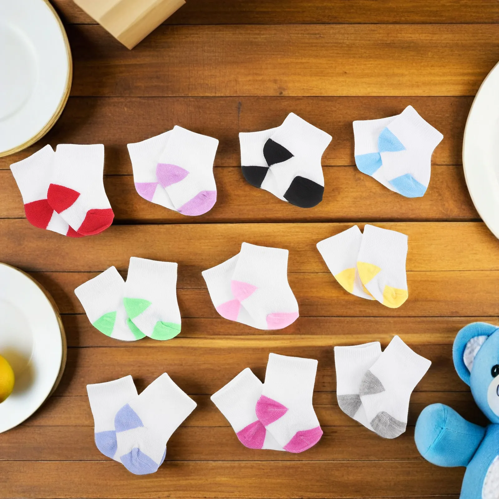 10 пар мини-носков для костюмов, аксессуары для кукол Американ Беби 18 дюймов, набор носков для ролевых игр
10 пар мини-носков для костюмов, аксессуары для кукол Американ Беби 18 дюймов, набор носков для ролевых игр