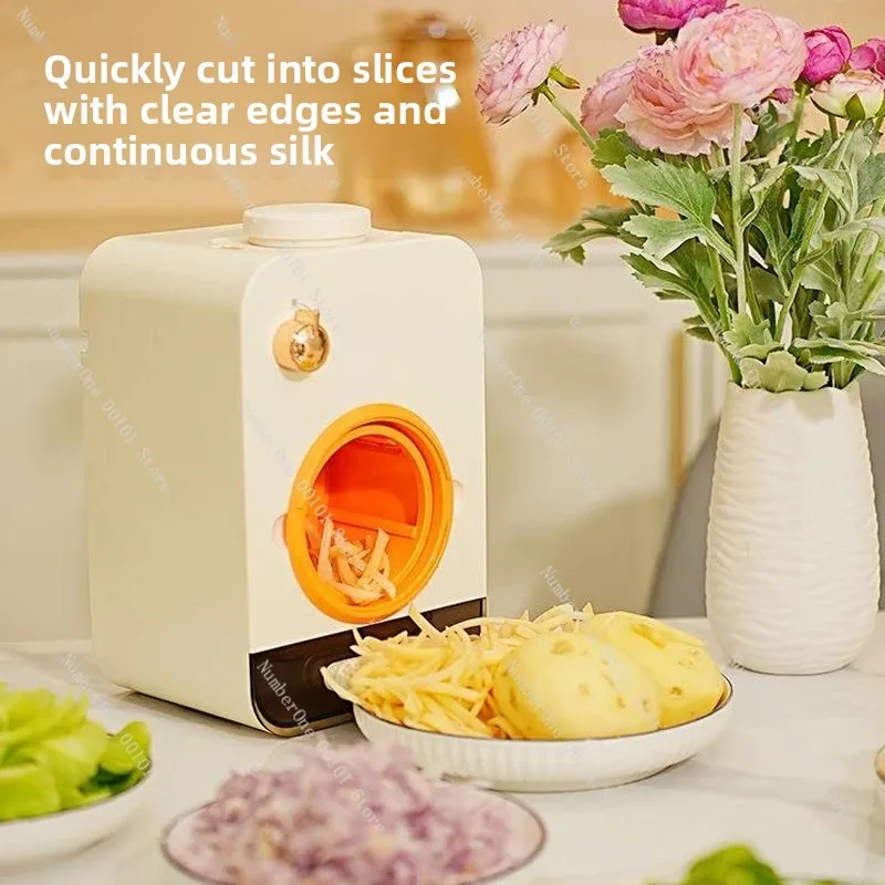 QCJ-001 Automatic Electric Vegetable Cutter, Household Slicing & Shredding Machine for Kitchen Food Prep
QCJ-001 Automatic Electric Vegetable Cutter, Household Slicing & Shredding Machine for Kitchen Food Prep