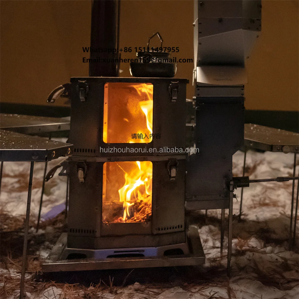 Outdoor Multi Fuel Wood Burn Stove High Quality Stainless Steel DIY Multifunction Camping Heating Furnace Tent Fireplace Stove
Outdoor Multi Fuel Wood Burn Stove High Quality Stainless Steel DIY Multifunction Camping Heating Furnace Tent Fireplace Stove