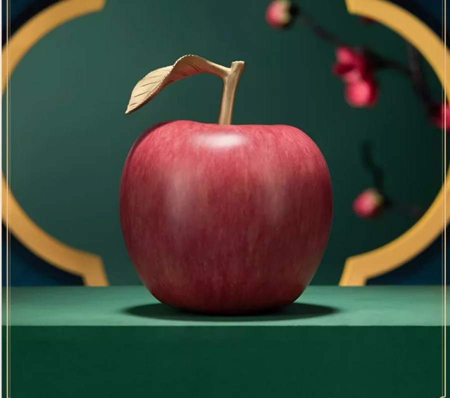 Copper ornaments "Auspicious Apple" Copper apple desktop living room porch decoration to girlfriend gift
Copper ornaments "Auspicious Apple" Copper apple desktop living room porch decoration to girlfriend gift