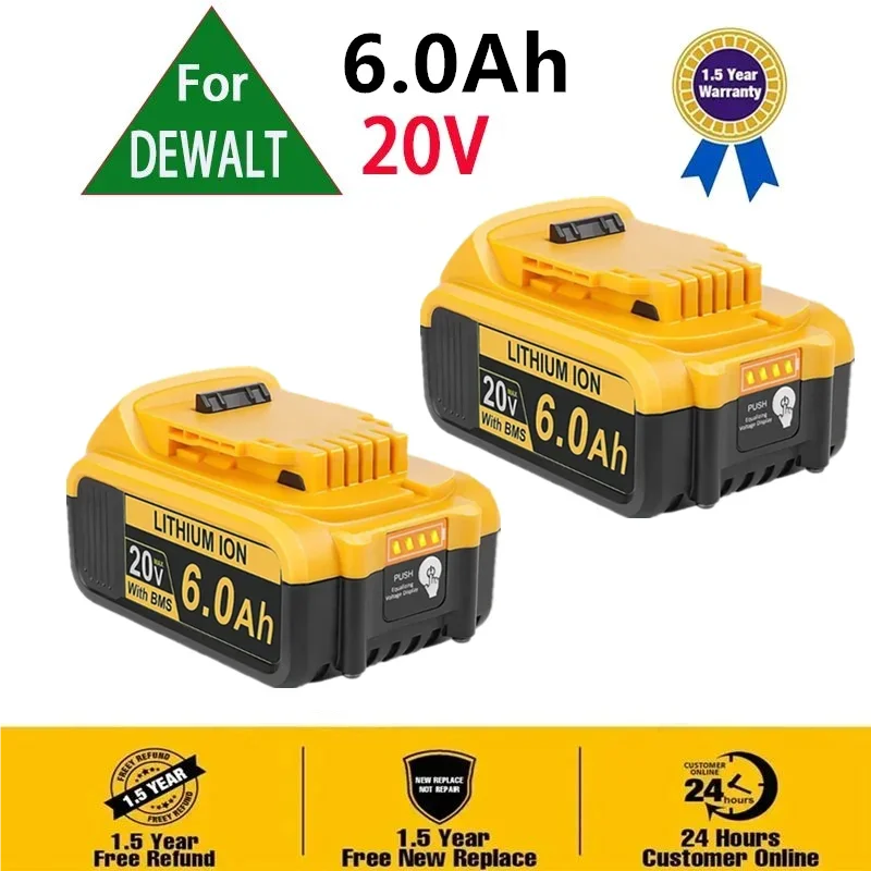 Инструмент для защиты Dewalt, литиевая аккумуляторная батарея 18 в и 8 А · ч, 20 в, 18 в, 5 А · ч, 6 А · ч, DCB180,DCB181,DCB182, новинка 100%
Инструмент для защиты Dewalt, литиевая аккумуляторная батарея 18 в и 8 А · ч, 20 в, 18 в, 5 А · ч, 6 А · ч, DCB180,DCB181,DCB182, новинка 100%