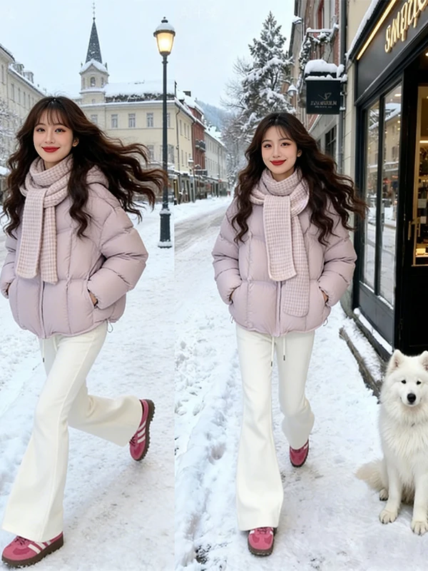 Faionable Thiened Puff Coat Women's Korean Sle New Design Loose Warm Sli Outerwear Commute Cotton Inner Vest
Faionable Thiened Puff Coat Women's Korean Sle New Design Loose Warm Sli Outerwear Commute Cotton Inner Vest