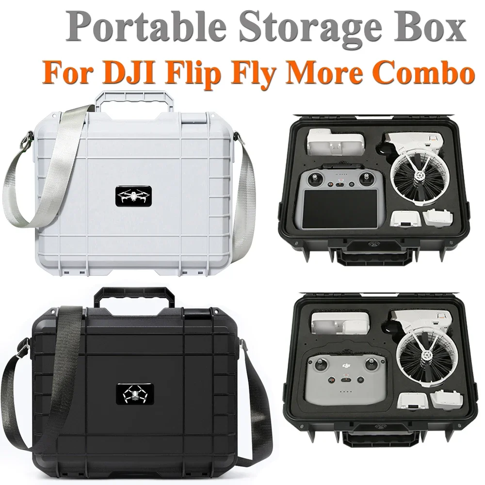 Portable Storage Box For DJI Flip Fly More Combo Drone Body Battery Charging Hub Protective Case Explosion-proof Bag Accessories
Portable Storage Box For DJI Flip Fly More Combo Drone Body Battery Charging Hub Protective Case Explosion-proof Bag Accessories