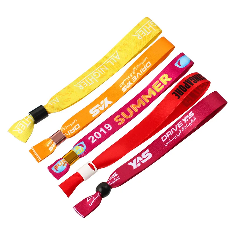 YERLLSOM 100pcs/Lot Custom Promotion Gifts Event Festival Wristbands Woven Polyester Bracelets Fabric Heat Transfer Wristbands
YERLLSOM 100pcs/Lot Custom Promotion Gifts Event Festival Wristbands Woven Polyester Bracelets Fabric Heat Transfer Wristbands