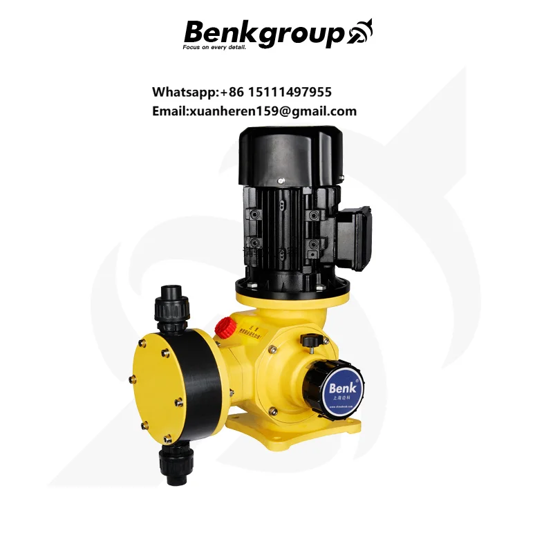 BenkGroup DJD-850 0.5Mpa Electromagnetic Metering Pump Stainless Steel 304 Dosing Pump PVC Plunger Adjustable Flow Pump
BenkGroup DJD-850 0.5Mpa Electromagnetic Metering Pump Stainless Steel 304 Dosing Pump PVC Plunger Adjustable Flow Pump