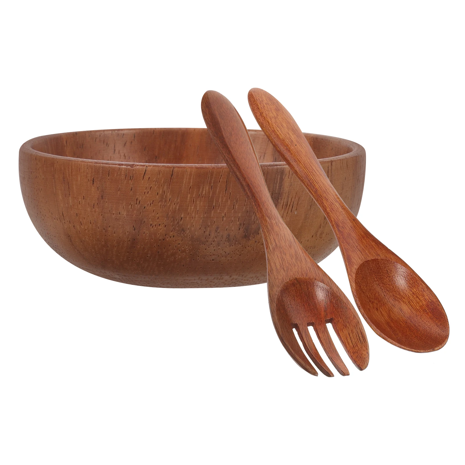 Isolation Fruit Salad Bowl Set Baby Spoons Cooking Wood Dish with Serving Utensils
Isolation Fruit Salad Bowl Set Baby Spoons Cooking Wood Dish with Serving Utensils