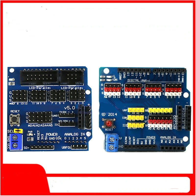 Плата расширения Sensor V5.0, защитный модуль расширения датчика Подходит для _ плата разработки R3
Плата расширения Sensor V5.0, защитный модуль расширения датчика Подходит для _ плата разработки R3