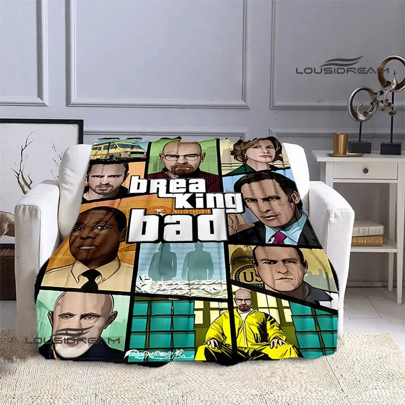 Movie BREAKING BAD Printing blanket throw blanket blankets for beds picnic blanket Flange blanket birthday gift
Movie BREAKING BAD Printing blanket throw blanket blankets for beds picnic blanket Flange blanket birthday gift