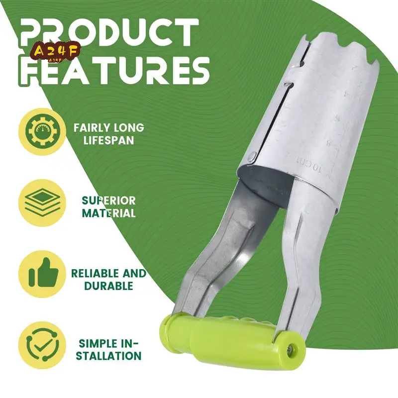 A24F-Automatic Transplanter Garden Hand Bulb Planter Tool With Depth Mark Soil Release Planting Tool For Digging Hole Seed
A24F-Automatic Transplanter Garden Hand Bulb Planter Tool With Depth Mark Soil Release Planting Tool For Digging Hole Seed