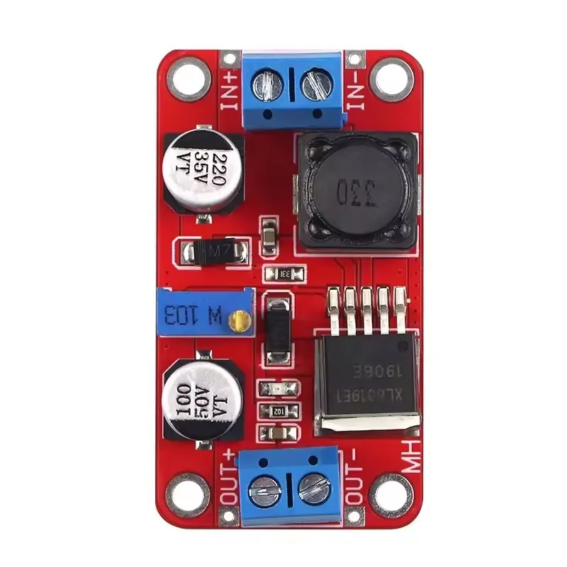5A DC-DC Step Up Power Module XL6019 Boost Volt Converter 3.3V-35V To 5V 6V 9V 12V 24V adjustable output Boost Volt Converter
5A DC-DC Step Up Power Module XL6019 Boost Volt Converter 3.3V-35V To 5V 6V 9V 12V 24V adjustable output Boost Volt Converter