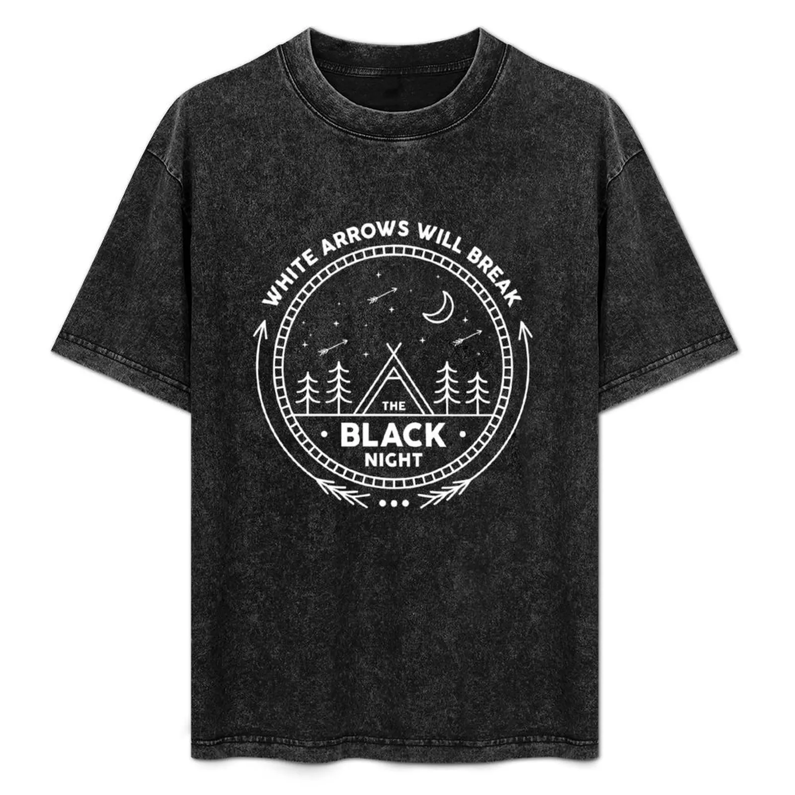 White arrows will break the black night T-Shirt Retro Graphic Print T-Shirt
White arrows will break the black night T-Shirt Retro Graphic Print T-Shirt
