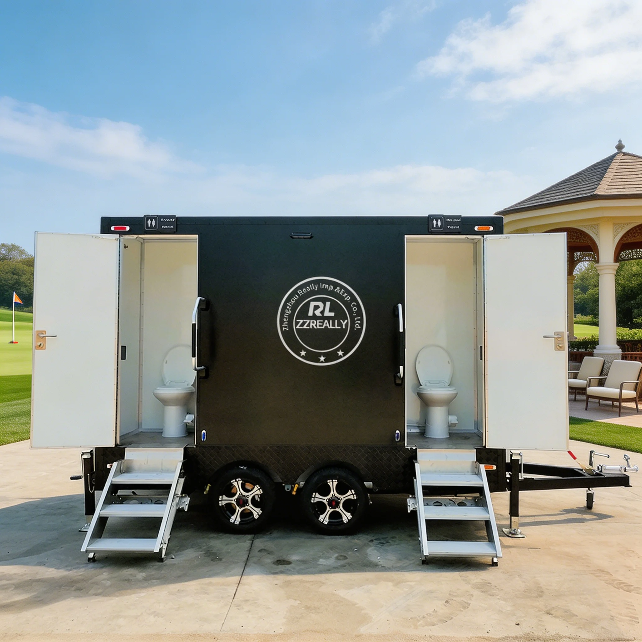 USA UK Standard Restroom Trailers Portable Toilet Trailers Enclosed Vip Bathroom Restroom Trailer for Outdoor Business Events
USA UK Standard Restroom Trailers Portable Toilet Trailers Enclosed Vip Bathroom Restroom Trailer for Outdoor Business Events