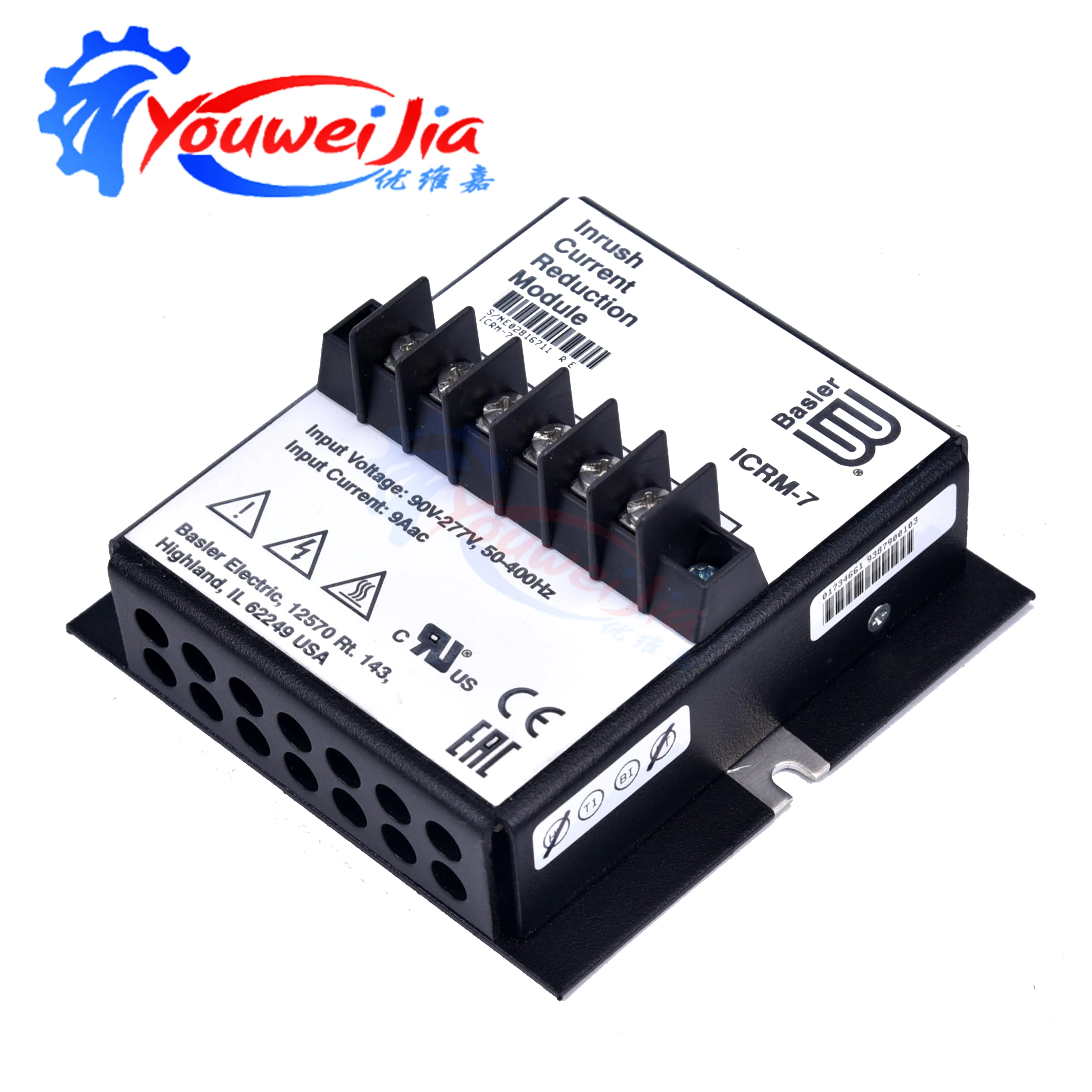 ICRM-7 Basler MERGE Module INRUSH Current Reduction Surge Protector for Electronics Protection
ICRM-7 Basler MERGE Module INRUSH Current Reduction Surge Protector for Electronics Protection