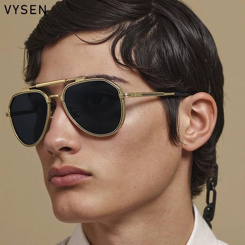 Steampunk Oval Sunglasses Men 2025 Luxury Brand Vintage Oversized Double Beam Pilot Sun Glasses Outdoor Eyewear Driving UV400
Steampunk Oval Sunglasses Men 2025 Luxury Brand Vintage Oversized Double Beam Pilot Sun Glasses Outdoor Eyewear Driving UV400