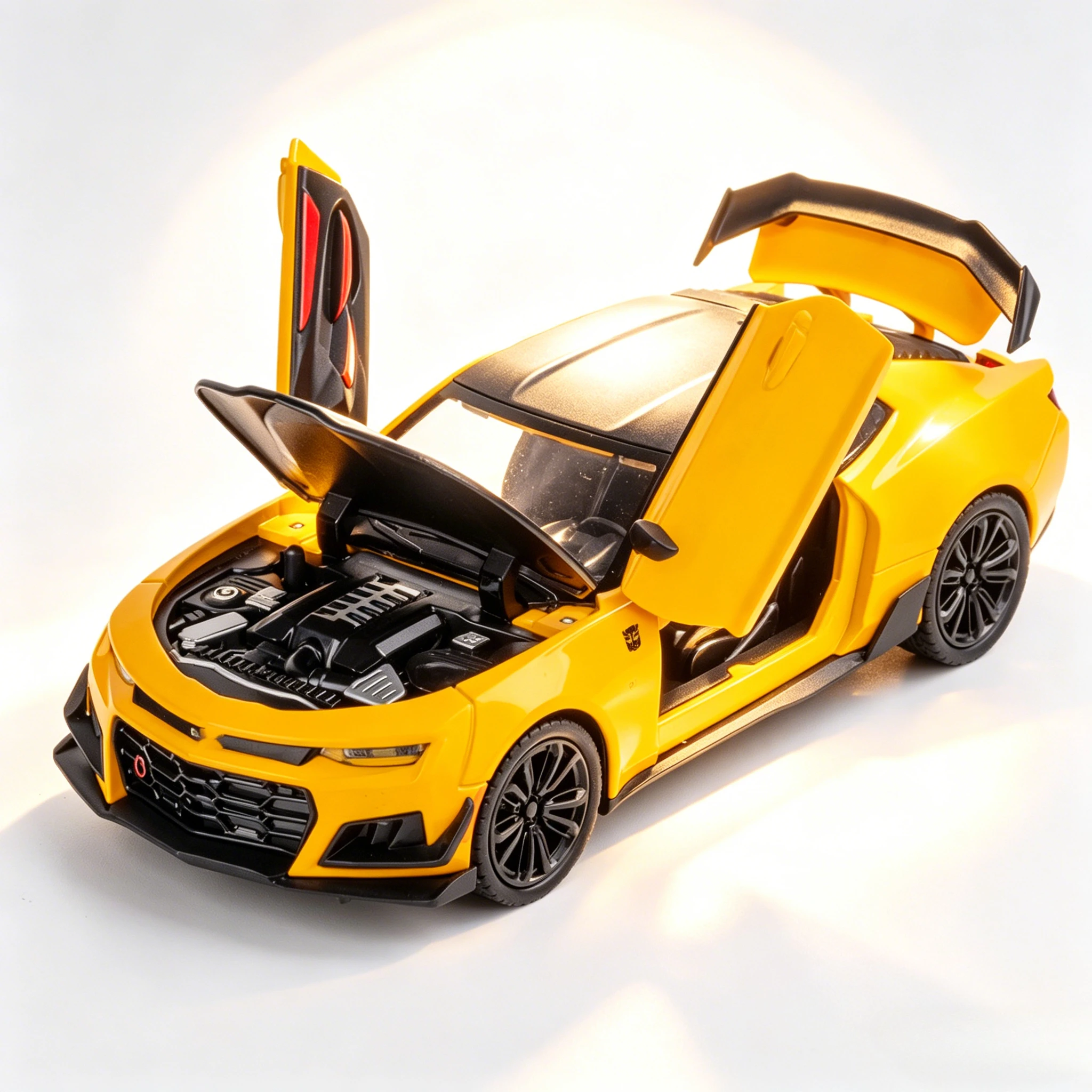 Масштабная модель автомобиля Camaro 1:24, литая из металлического сплава, с открывающимися дверями, звуком и светом, откатным механизмом, для мальчиков, подарок, коллекционная модель
Масштабная модель автомобиля Camaro 1:24, литая из металлического сплава, с открывающимися дверями, звуком и светом, откатным механизмом, для мальчиков, подарок, коллекционная модель