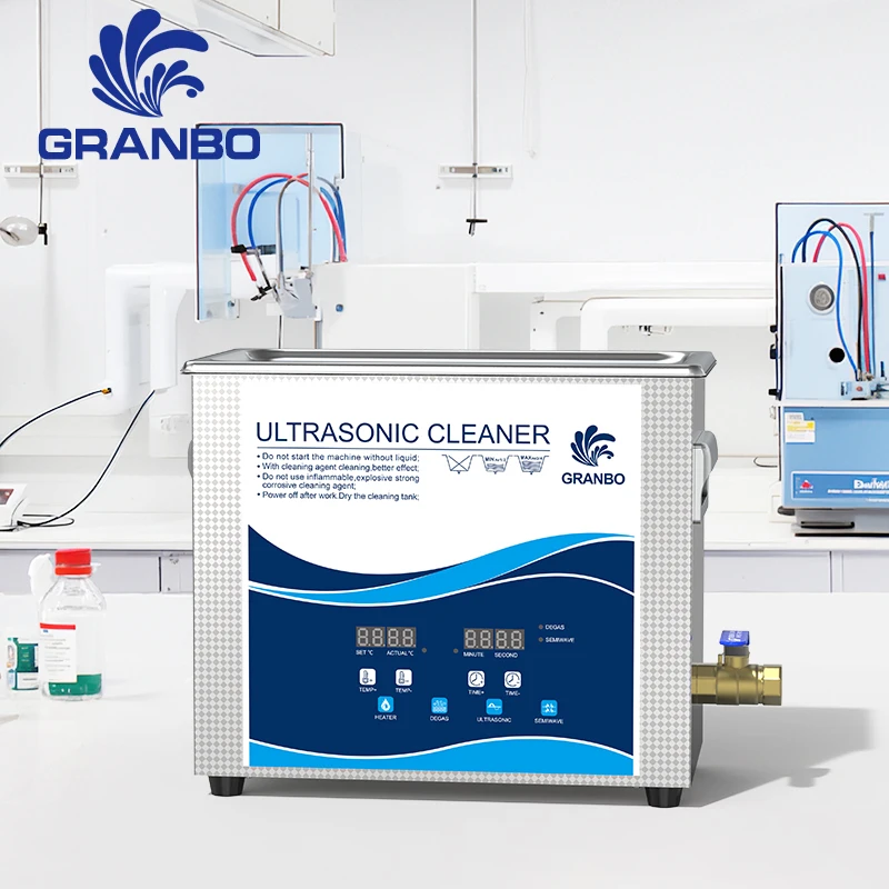 6.5L Ultrasonic Cleaner 40kHz 180W with Heating Timer Degas Half-Wave – For Surgical Instruments Lab Tools, and Hardware Parts
6.5L Ultrasonic Cleaner 40kHz 180W with Heating Timer Degas Half-Wave – For Surgical Instruments Lab Tools, and Hardware Parts